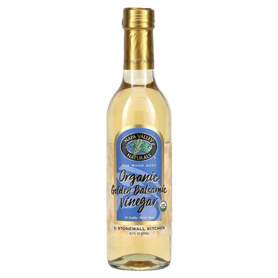 Napa Valley Naturals, Organiczny Złoty Ocet balsamiczny, 12,7 Fl Oz (375 ml)