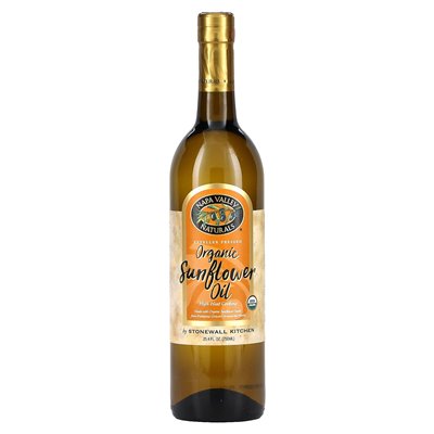 Napa Valley Naturals, Organic Sunflower Oil, 25.4 Fl Oz (750 ml)