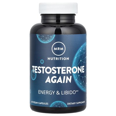 MRM Nutrition, Testosterone Revisited, 60 Vegan Capsules