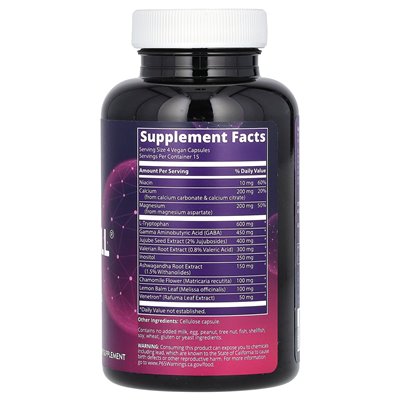 MRM Nutrition, relaks-all, Calm & Sleep, 60 wegańskich kapsułek MRM Nutrition, relaks-all, Calm & Sleep, 60 wegańskich kapsułek