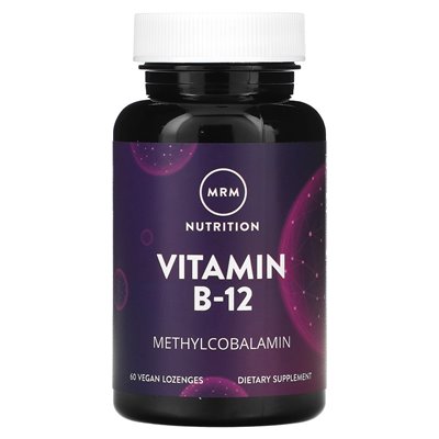 MRM Nutrition, witamina B-12, 60 wegańskich ssaków