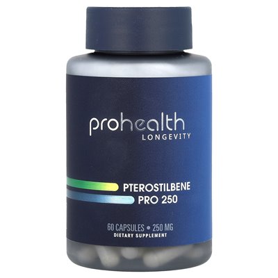 ProHealth Longgevity, Pterostilbene Pro 250, 250 mg, 60 kapsułek ProHealth Longgevity, Pterostilbene Pro 250, 250 mg, 60 kapsułek