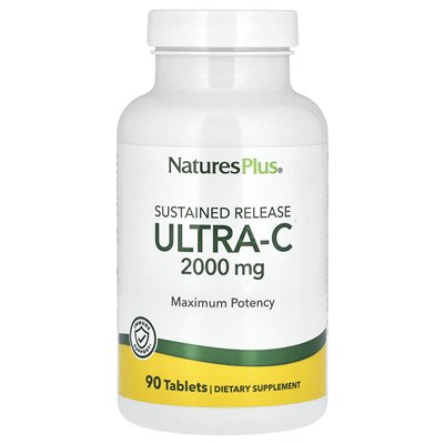 NaturesPlus, Ultra-C, 2000 mg, 90 tabletek NaturesPlus, Ultra-C, 2000 mg, 90 tabletek