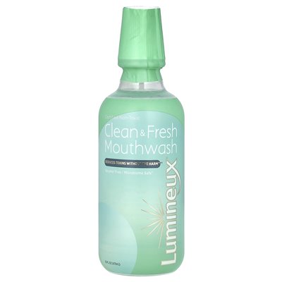 Lumineux Ural Essentials, certyfikowane nietoksyczne czyste i świeże płukanie jamy ustnej, 16 Oz (473 ml) Lumineux Ural Essentials, certyfikowane nietoksyczne czyste i świeże płukanie jamy ustnej, 16 Oz (473 ml)