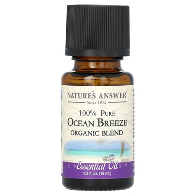 Odpowiedź natury, 100% czystych organicznych mieszanki olejków eterycznych, Ocean Breeze, 0,5 fl oz (15 ml) Odpowiedź natury, 100% czystych organicznych mieszanki olejków eterycznych, Ocean Breeze, 0,5 fl oz (15 ml)
