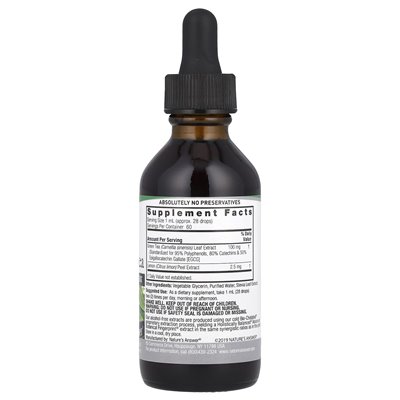 Nature's Answer, Super Green Tea, Alcohol Free, 2 fl oz (60 ml)