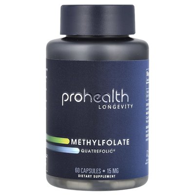 Długość zdrowotna, metylfolan, Quatrefolic®, 15 mg, 60 kapsułek Długość zdrowotna, metylfolan, Quatrefolic®, 15 mg, 60 kapsułek