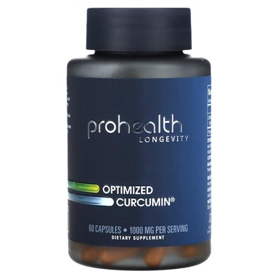Health Length Optimized Curcumin 1000mg 60 Capsules (500mg per capsule)