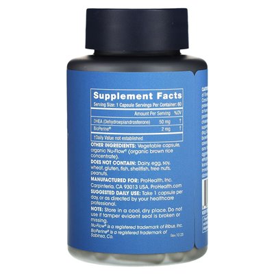 Długość zdrowotna, Dhea, 50 mg, 60 kapsułek