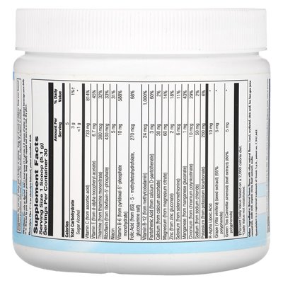 Biogeneza Nutra, elektrolit plus C, 5,4 uncji (154,2 g)