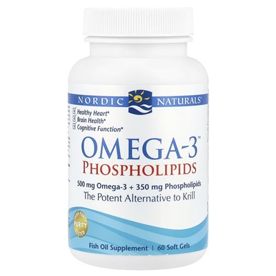 Nordic Naturals, Omega-3 Fosfolipidy, 60 miękkich żelów Nordic Naturals, Omega-3 Fosfolipidy, 60 miękkich żelów