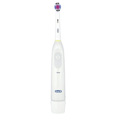 Oral-B, Oral-B 3D White Brilliance Whitening Battery Toothbrush, White, 1 Toothbrush Oral-B, Oral-B 3D White Brilliance Whitening Battery Toothbrush, White, 1 Toothbrush
