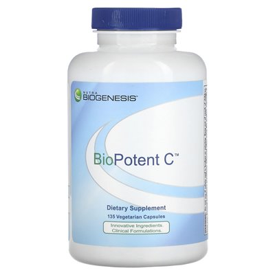 Nutra BioGenesis, BioPotent C, 135 Vegetarian Capsules Nutra BioGenesis, BioPotent C, 135 Vegetarian Capsules