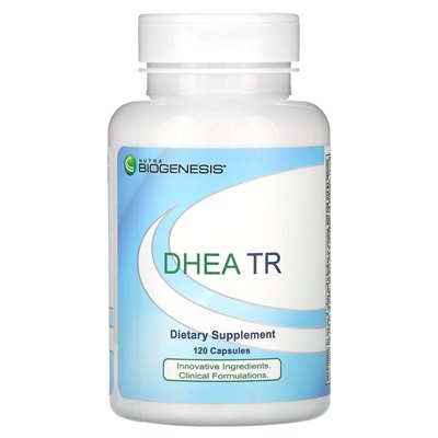 Biogenesis Nutra, Dhea TR, 120 Kapseln