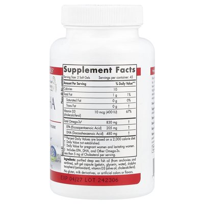 Nordic Naturals, Prenatal DHA, 90 softgels