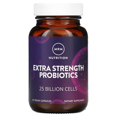 MRM Nutrition, extra starke Probiotika, 25 Milliarden Zellen, 30 vegane Kapseln