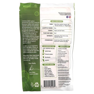 MRM Nutrition, Bio-MACA-Wurzelpulver, 8,5 oz (240 g)