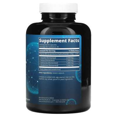 MRM Nutrition, BCAA+G 6000, 150 Kapseln