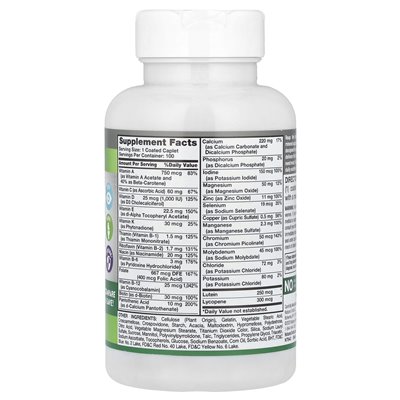Nature's Truth, ABC Complete Multivitamin, 50+ seniorów, 100 powlekanych kapleczek