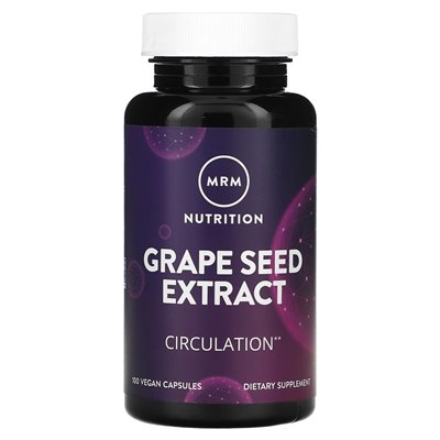 MRM Nutrition, ekstrakt z ziarna winogron, 100 wegańskich kapsułek