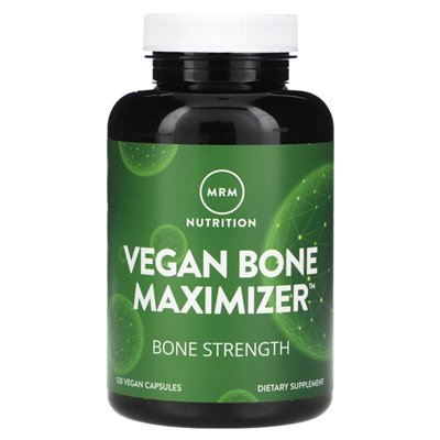 MRM Nutrition, Vegan Bone Maximizer, Veganer Knochenmaximierer, 120 vegane Kapseln