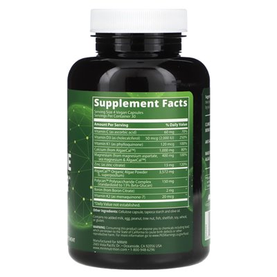 MRM Nutrition, Vegan Bone Maximizer, Veganer Knochenmaximierer, 120 vegane Kapseln