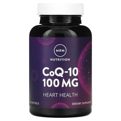 MRM Nutrition, COQ-10, 100 mg, 120 miękkich MRM Nutrition, COQ-10, 100 mg, 120 miękkich