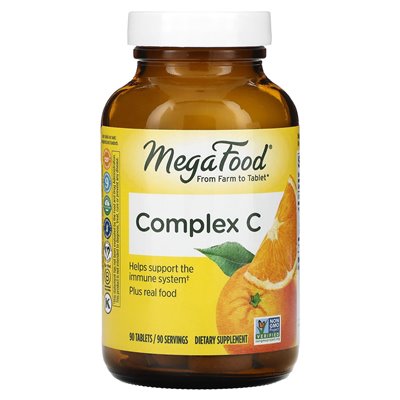 Megafood, Complex C, 90 tabletek