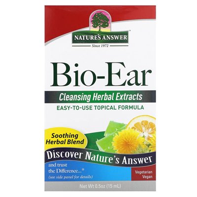 Odpowiedź natury, Bio-Ear, 0,5 uncji (15 ml)
