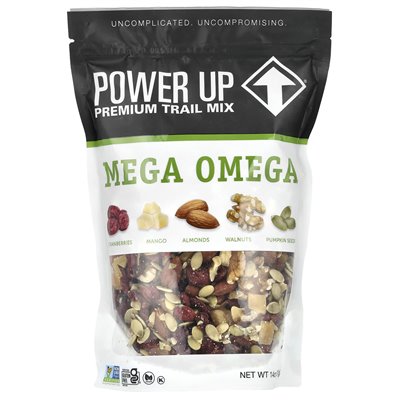 Power Up, Premium Studentenfutter, Mega Omega, 14 oz (397 g)