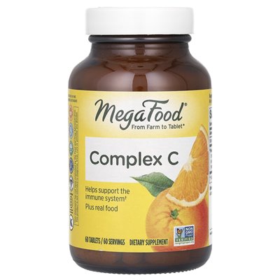 Megafood, Complex C, 60 tabletek