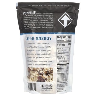 Power Up, Premium Studentenfutter, Hohe Energie, 14 Unzen (397 g)
