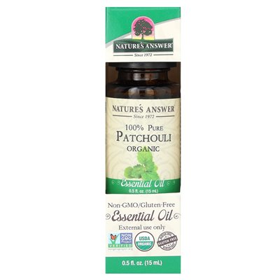 Odpowiedź natury, 100% czysty organiczny olejek eteryczny, paczura, 0,5 fl oz (15 ml) Odpowiedź natury, 100% czysty organiczny olejek eteryczny, paczura, 0,5 fl oz (15 ml)