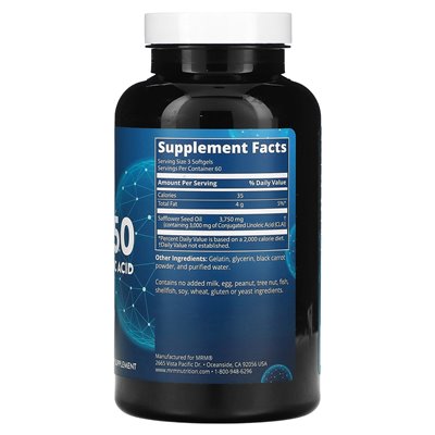 MRM Nutrition, CLA 1250, 180 Weichkapseln