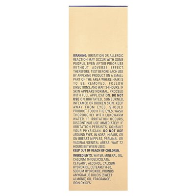 Nair, zmywacza włosów na twarz, 2 uncje (57 g)
