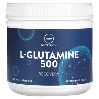 MRM Nutrition, L-Glutamin 500, 1,1 lbs (500 g)