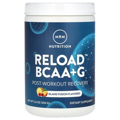 MRM Nutrition, Reload BCAA+G, Pointationout Recovery, Island Fusion, 11,6 uncji (330 g)
