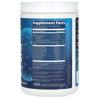 MRM Nutrition, Reload BCAA+G, Pointationout Recovery, Island Fusion, 11,6 uncji (330 g)