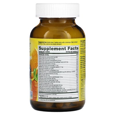 Megafood, Advanced Women‘s Multivitamin, fortschrittliches Multivitaminpräparat für Frauen, 120 Tabletten