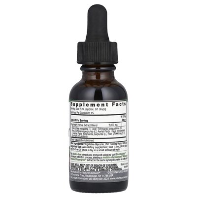 Odpowiedź natury, mieszanka ziołowa wzmocnienia odpornościowego, bez alkoholu, 2000 mg, 1 fl oz (30 ml)