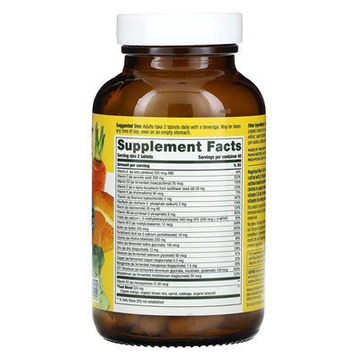 Megafood, Männer 40+, fortschrittliches Multivitamin, 120 Tabletten