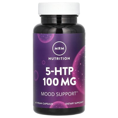 MRM Nutrition, 5-HTP, 100 mg, 60 wegańskich kapsułek