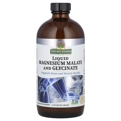 Nature's Answer, flüssiges Magnesium und Glycinat, 16 Oz (480 ml) Nature's Answer, flüssiges Magnesium und Glycinat, 16 Oz (480 ml)