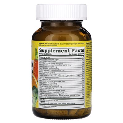 Megafood, 40+, Advanced Multivitamin, 60 Tablets