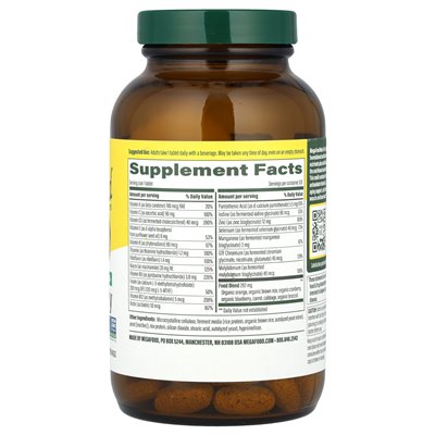 Megafood, 55+, One Daily Multivitamin, 120 Tablets