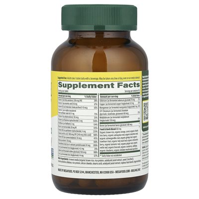 Megafood, 40+, ein Multivitaminpräparat für jeden Tag, 90 Tabletten