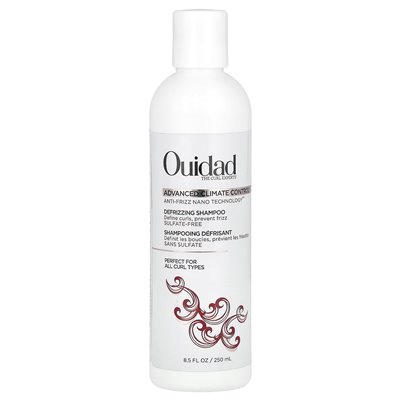 OUIDAD, Advanced Climate Control®, szampon defrizzing, wszystkie typy curl, 8,5 fl oz (250 ml)