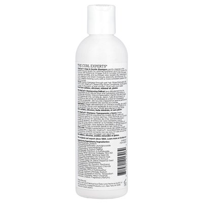 Ouidad, VitalCurl®+, Clear &amp Delikatne szampon, spiralne loki, 8,5 fl oz (250 ml)