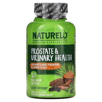 NATURELO, Zdrowie Prostaty & Układu Moczowego, 60 Wegetariańskich kapsułek NATURELO, Zdrowie Prostaty & Układu Moczowego, 60 Wegetariańskich kapsułek